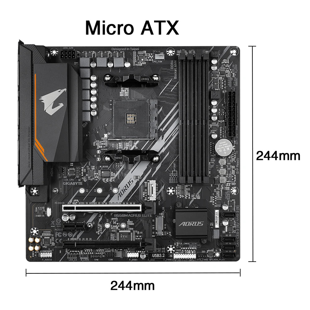 GIGABYTE Nova B550M AORUS ELITE Placa-mãe