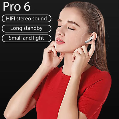 Original Pro 6 TWS Wireless Bluetooth Earphones