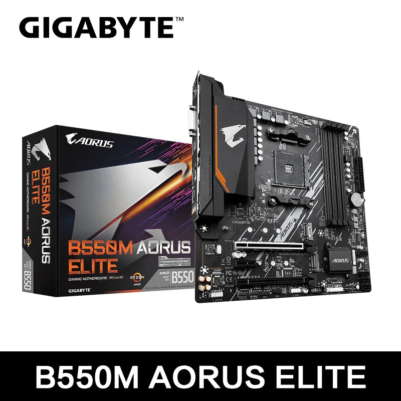 GIGABYTE Nova B550M AORUS ELITE Placa-mãe